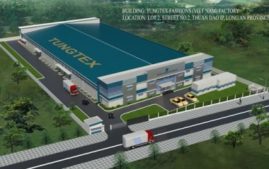 New projects in October - The rooftop solar renewable project for TUNGTEX FASHION (VIET NAM) Factory